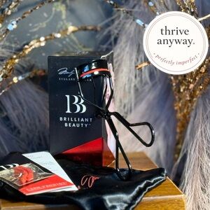 Brilliant Beauty Eyelash Curler Set Marilyn Monroe Edition w/ Pads & Pouch